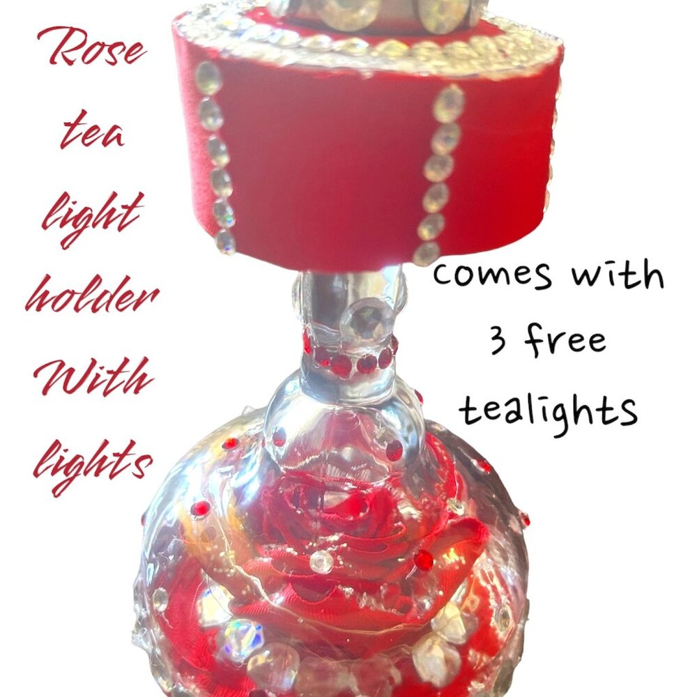 Rose Gold tealight holder